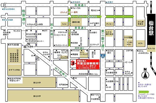 分かりやすい詳細な地図作成 ホームページ制作のジェバアーツ