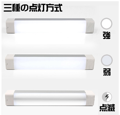 三種の点灯方式